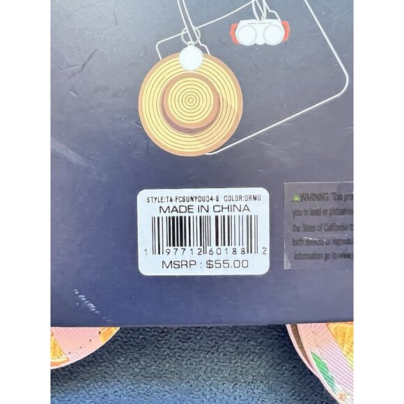 French Connection St Tropez Travel Set Sunglasses Holder & Magnetic Hat Holder - Picture 5 of 6